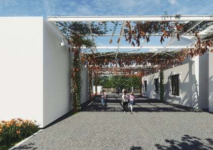 Render de cómo quedarán las instalaciones una vez finalizadas las obras