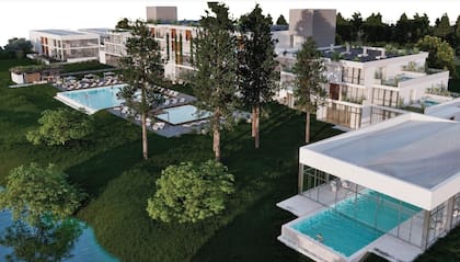 Render del nuevo hotel cuatro estrellas con 84 habitaciones
