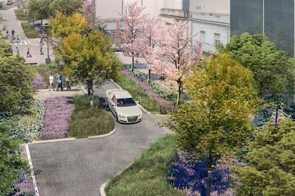 Render del proyecto de la calle Triunvirato