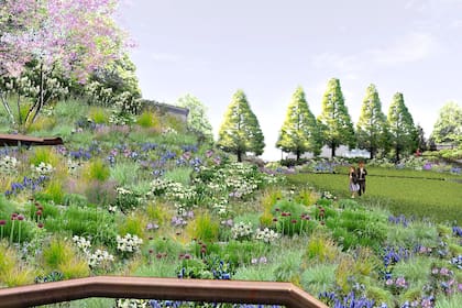 Render del proyecto de Little Island