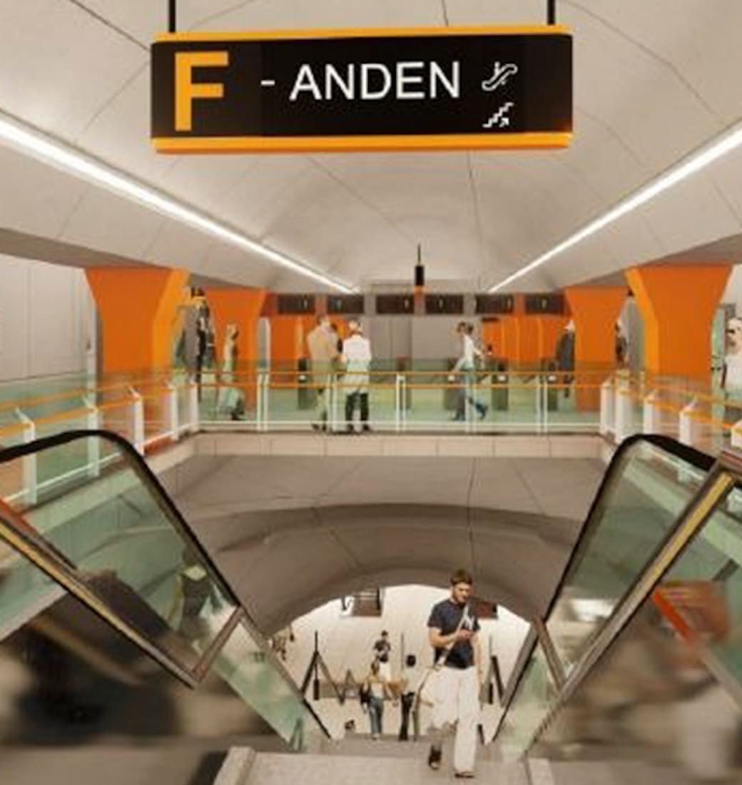 render subte f