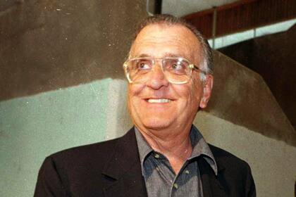René Balestra, al votar durante las elecciones de 1997
