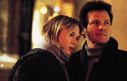 Renée Zellweger y Collin Firth en los tiempos de El diario de Bridget Jones