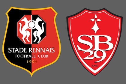 Rennes y Brest disputaron uno de los encuentros de la jornada del fútbol francés