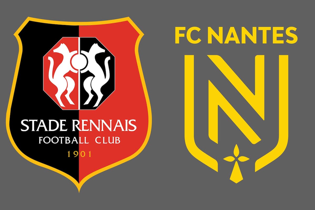 Rennes y Nantes disputaron uno de los encuentros de la jornada del fútbol francés