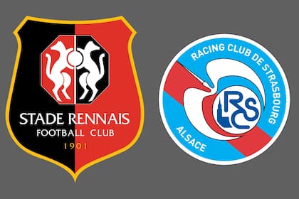 Rennes y Strasbourg disputaron uno de los encuentros de la jornada del fútbol francés
