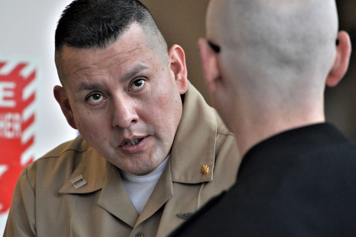 Renzo Sobrevilla valora sus orígenes y los afirmó en “Pioneros del cambio: dando forma al futuro juntos”. (Foto: DVIDS- Defensa Visual Information Distribution Service)