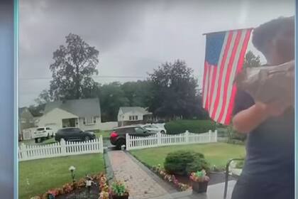 Repartido estuvo a punto de ser alcanzado por un rayo en Nueva Jersey.