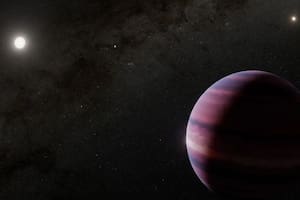 Representación artística del gigante gaseoso que orbita Alfa Centauri A