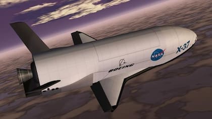 Representación artística del X-37 (Foto: NASA)