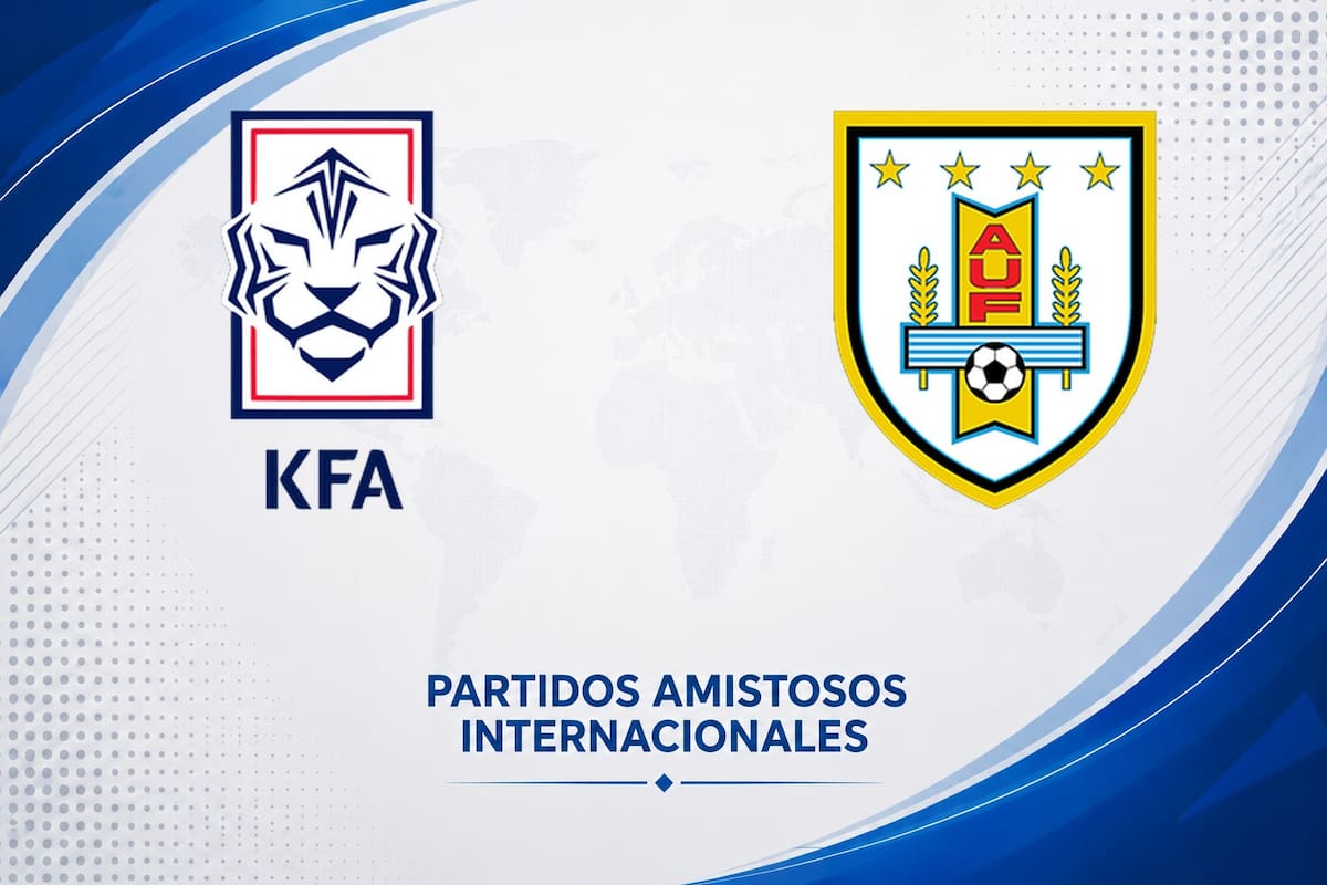 República de Corea vs. Uruguay por el amistoso internacional 2026: día, hora y cómo seguir online