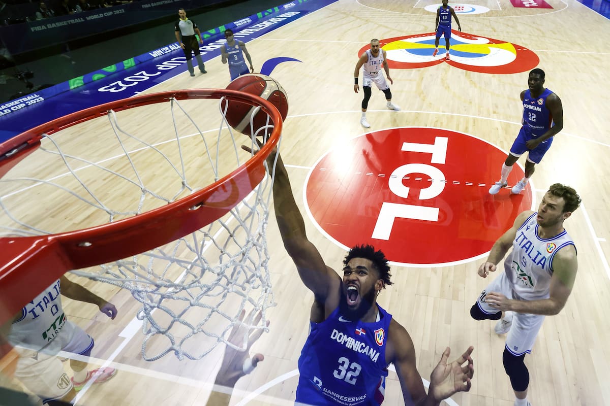 República Dominicana, con Karl-Anthony Towns, ganó los dos partidos que jugó en el Mundial