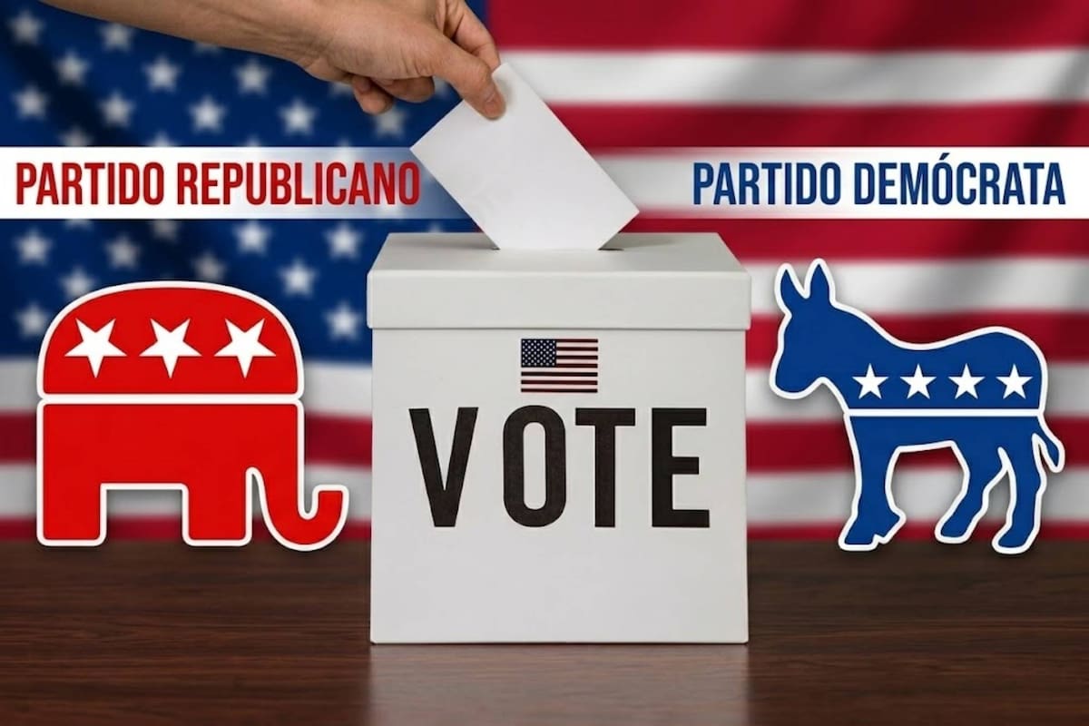 Republicanos o demócratas: quiénes lideran la intención de voto de cara a las elecciones legislativas de 2026 en EE.UU.