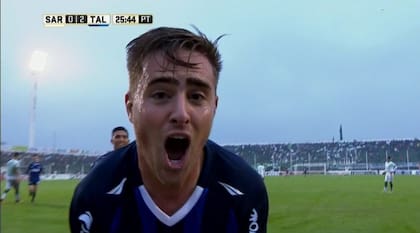 Rescaldani anotó el 2-0 para Talleres