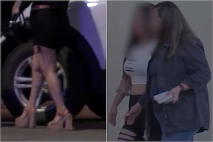 Rescataron 84 personas en los 9 bares clausurados por sospechas de tráfico humano en Houston (captura de video ABC News).