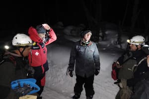 Dramática búsqueda de un turista que estuvo perdido en la montaña durante siete horas con 6 grados bajo cero
