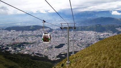 Rescate en el Teleférico de Quito