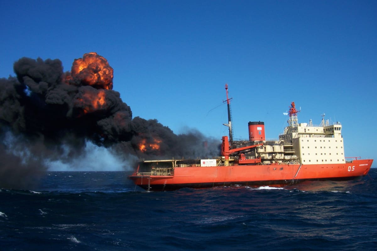Rescate rompehielos Irízar