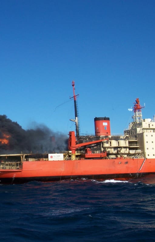 Rescate rompehielos Irízar