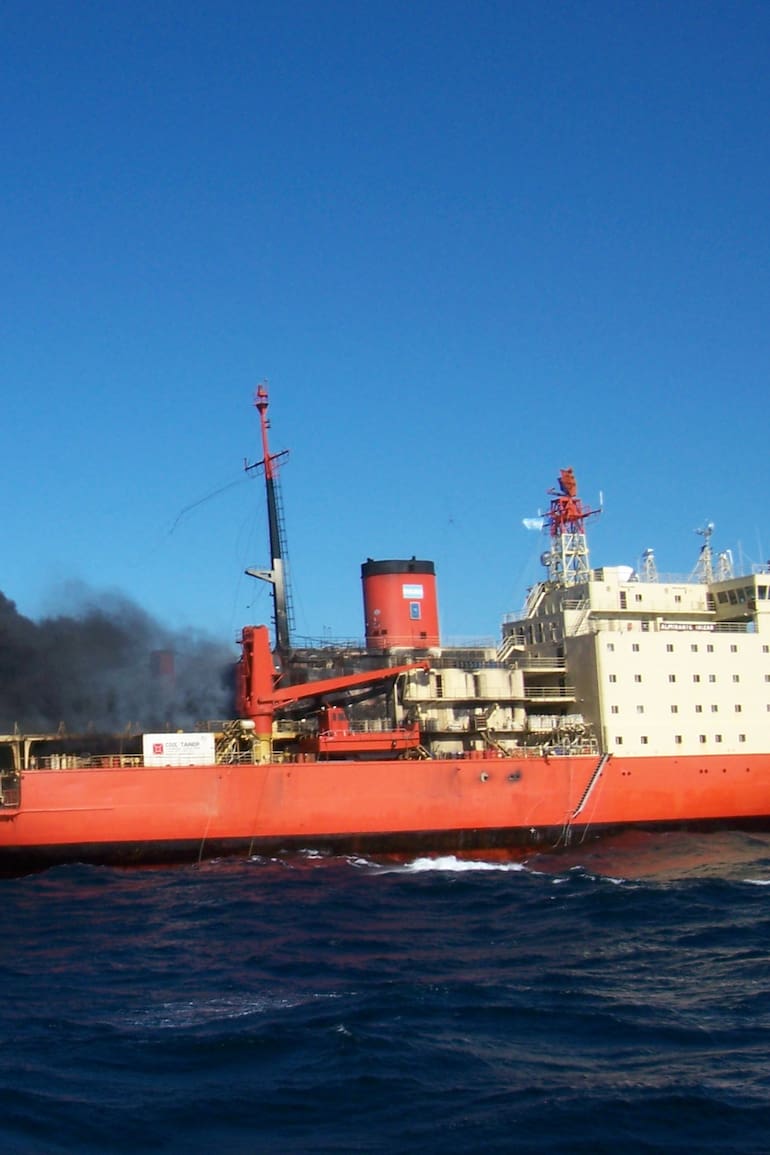 Rescate rompehielos Irízar