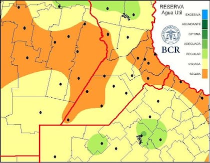 Reservas de agua util