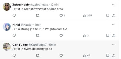 Residentes de California reportaron el sismo de 4.4 grados de este jueves 31 de julio
