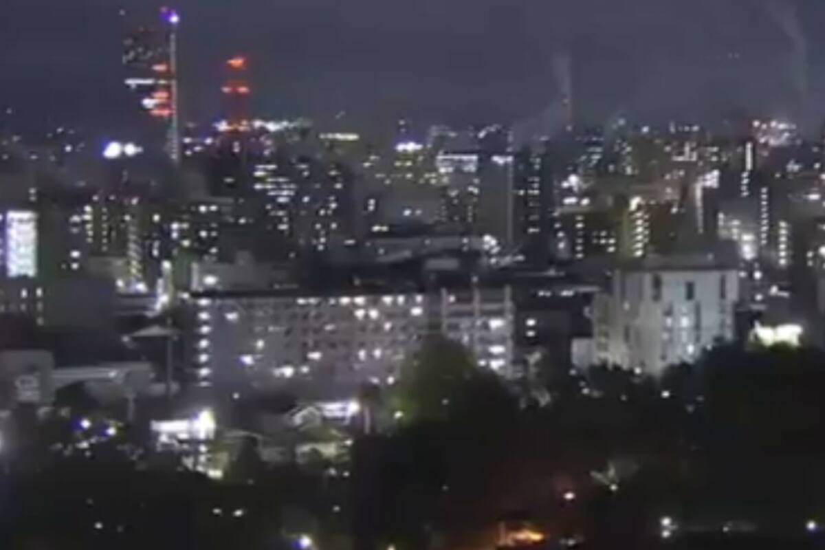 Residentes del noroeste japonés captaron el terremoto en sus celulares