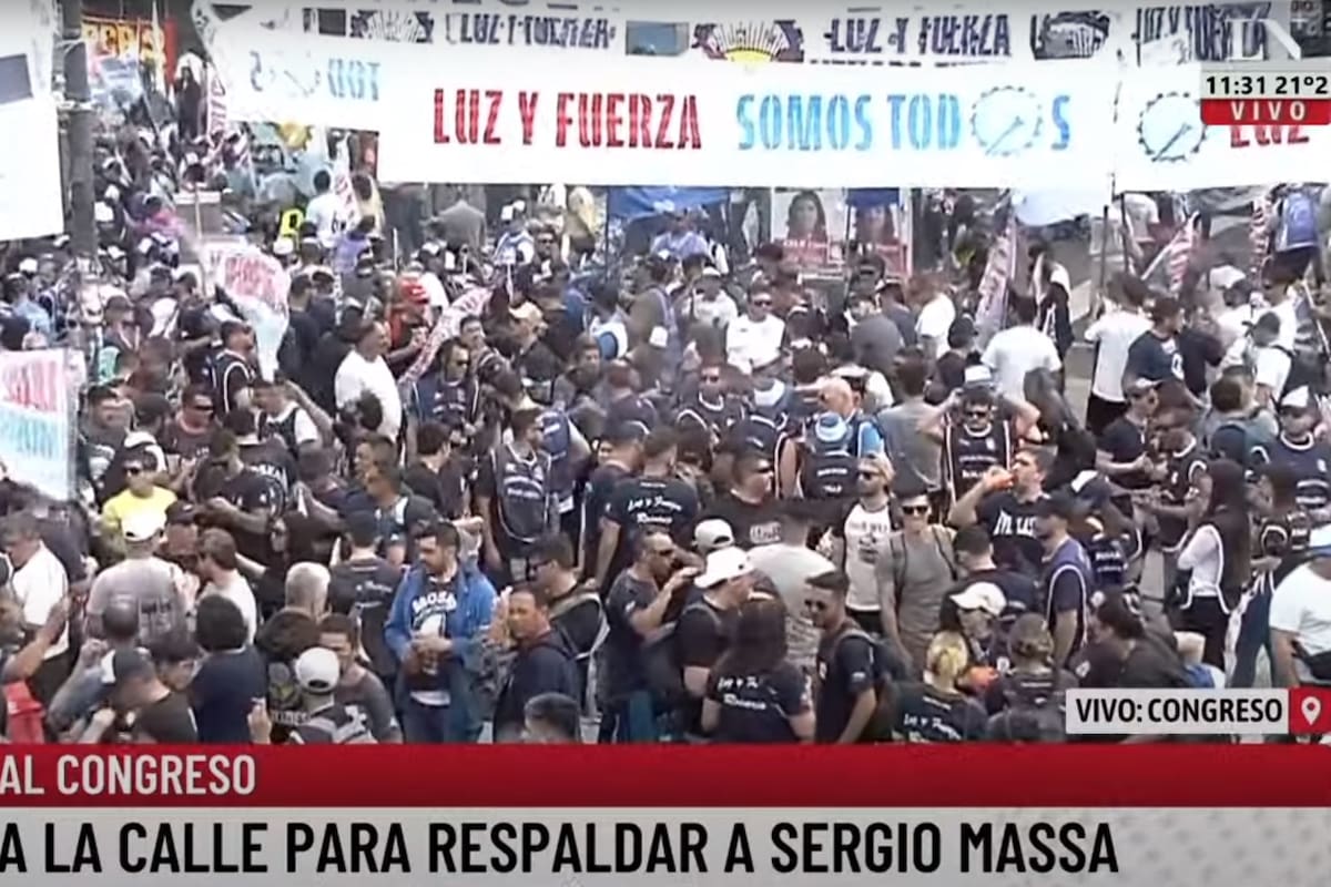 Respaldo de la CGT a Sergio Massa