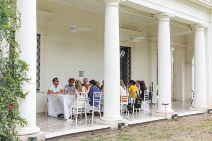 Restaurante 1830, de estancia La Paz, Córdoba.