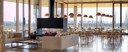 Restaurante de la bodega Zuccardi Valle de Uco