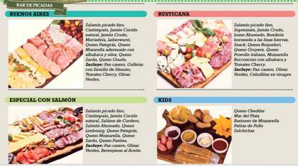 Restaurantes en Caballito: Rusticana. Foto: Web Rusticana