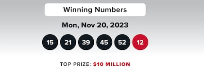 Resultados del Double Play del 20 de noviembre