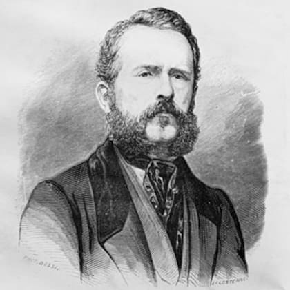 Retrato de Bartolome Bossi, quien también incursionó en el arte plástico