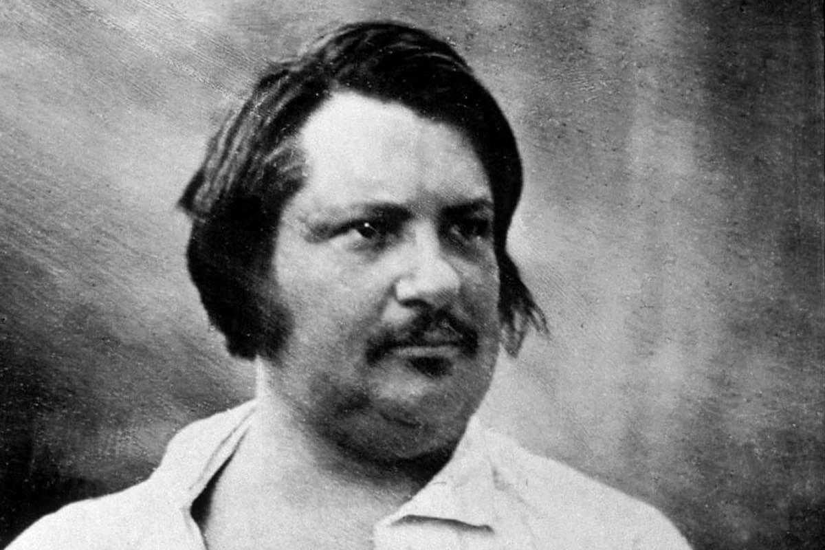Retrato de Honoré de Balzac.