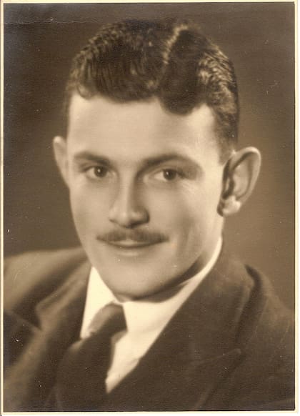 Retrato de John Stower durante su tiempo como empleado en el Ingenio Azucarero de La Esperanza en la localidad de San Pedro, Provincia de Jujuy. (Cortesía de Patrick Wilson).