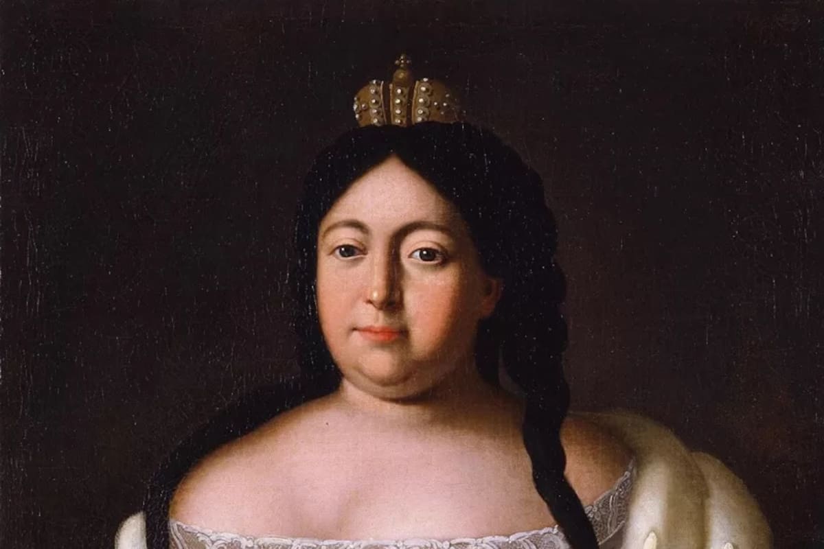 Retrato de la emperatriz Anna Ioannovna (1693-1740)