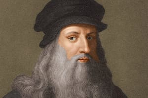 Retrato de Leonardo Da Vinci