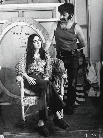 Retrato de los padres de Rodrigo Demirjian