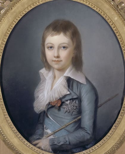 Retrato de Luis Carlos, delfín de la corona francesa