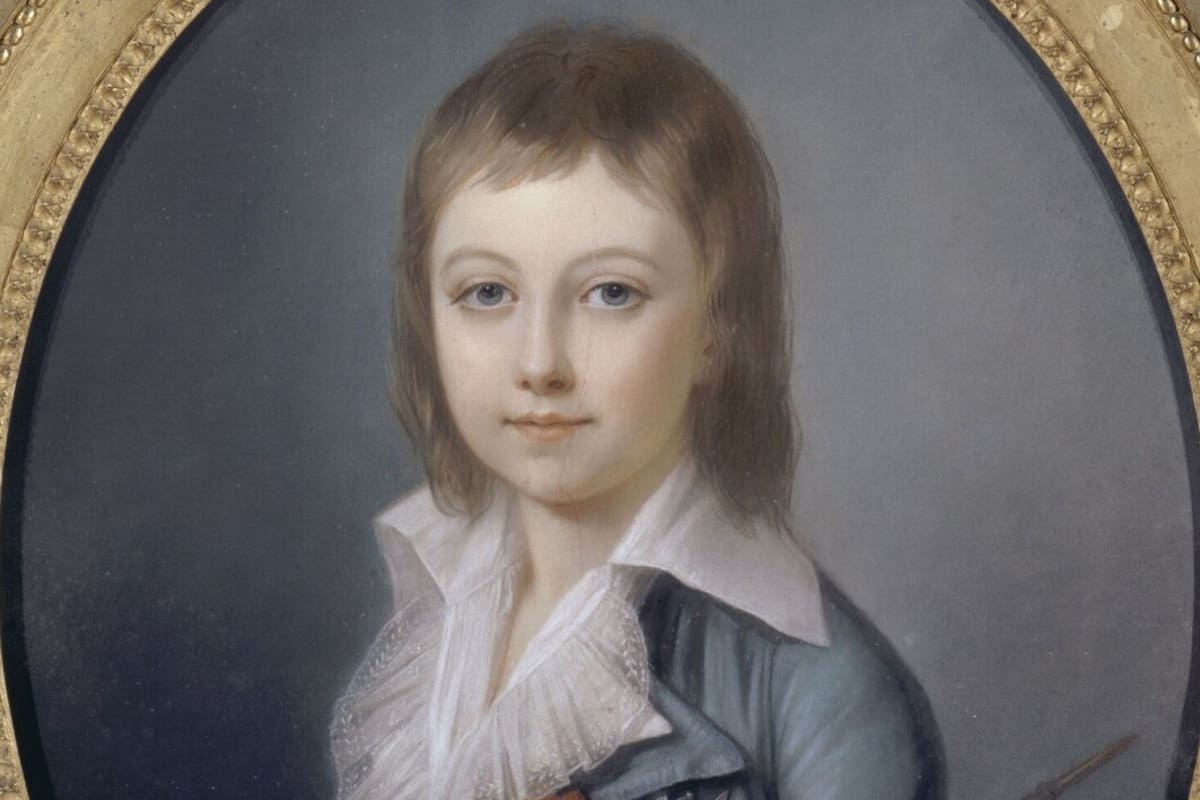 Retrato de Luis Carlos, delfín de la corona francesa