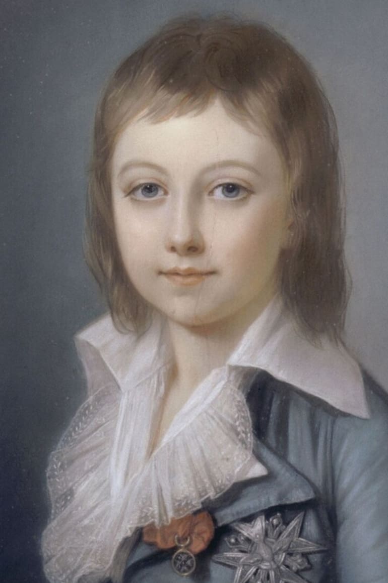 Retrato de Luis Carlos, delfín de la corona francesa