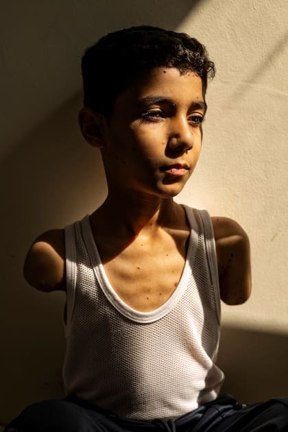 Retrato de Mahmoud Ajjour