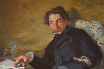 "Retrato de Mallarmé", por Edouard Manet