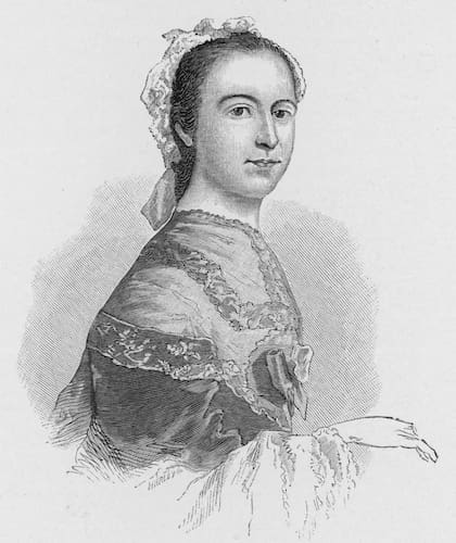 Retrato de Mercy Otis Warren
