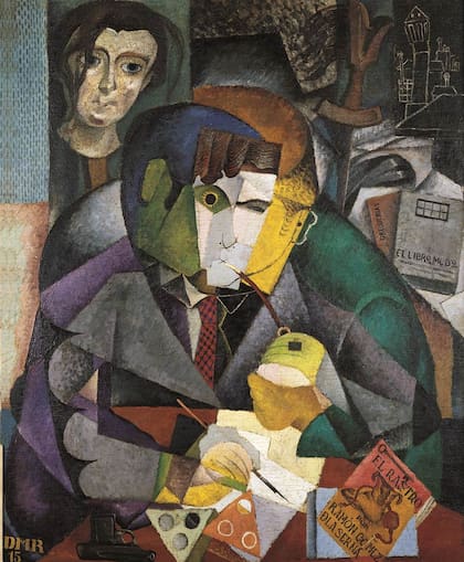 Retrato de Ramón Gómez de la Serna o Retrato de don Ramón Gómez de la Serna, Diego Rivera, 1915