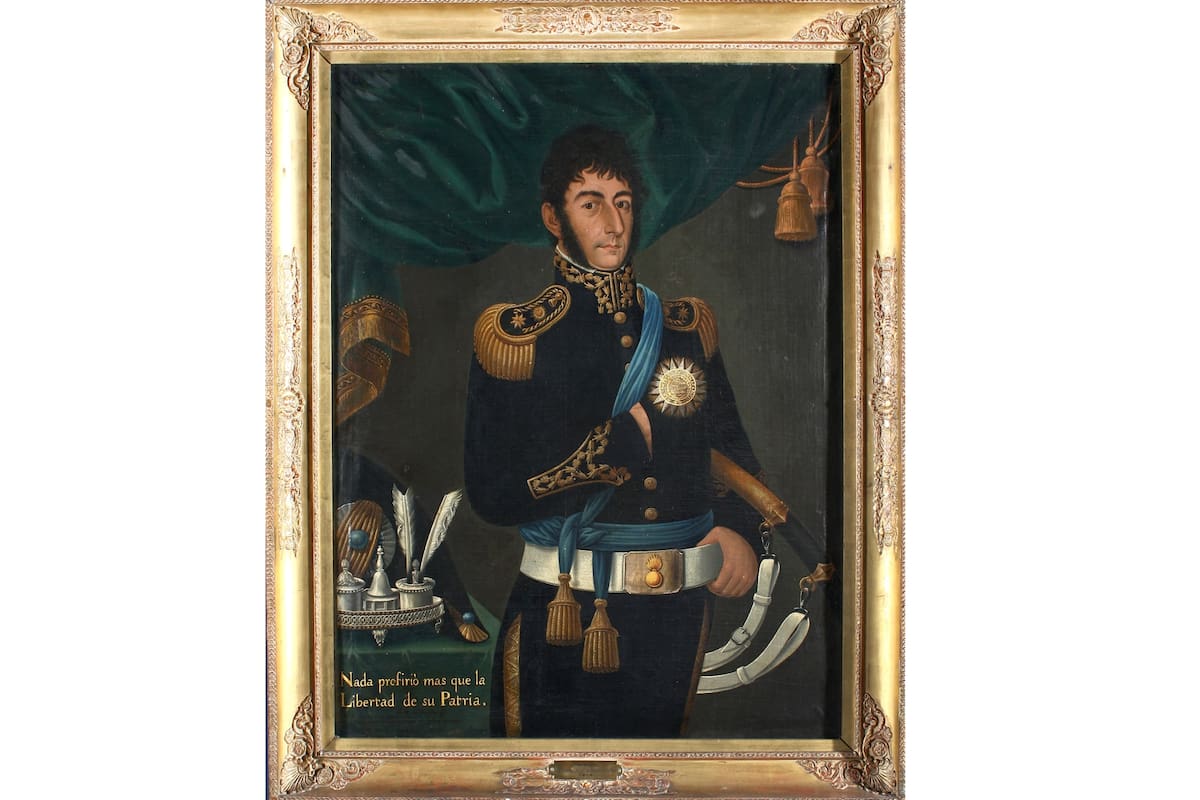 Retrato del general José de San Martín, José Gil de Castro, 1818