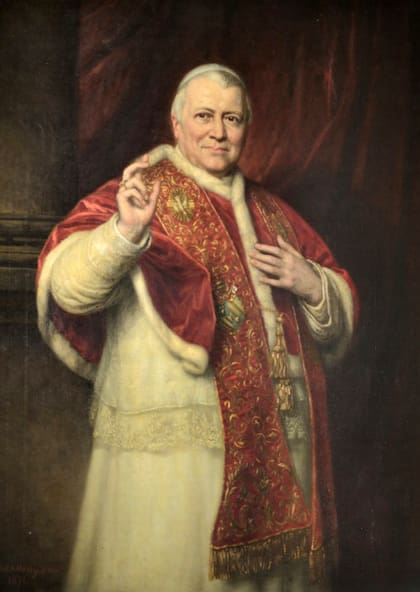 Retrato del papa Pío IX, de George Peter Alexander Healy