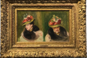 Retrato doble de Jeanne Baudot, pintura creada por Pierre-Auguste Renoir hace 125 años, se ofrece en 1125 pedacitos virtuales