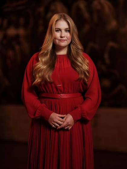 Retrato oficial de Amalia de Holanda. (RDV/Frank Ruiter)