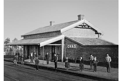 "Estación Chas", de Christiano Junior (1877)